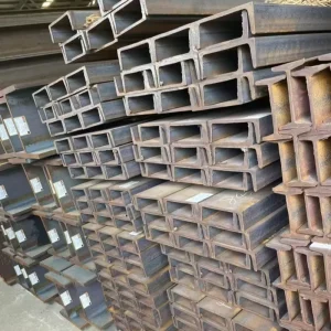 Unpainted Oil Coated Steel I Beam Section for Shipbuilding Platform