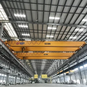 VFD Trolley Travel Heavy Duty Variable Speed Double Beam Overhead Crane