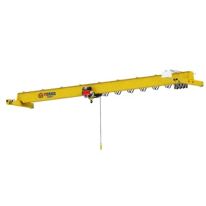 Variable Speed Single Beam Overhead Crane with Lifting Magnet for Scrap Steel Yards