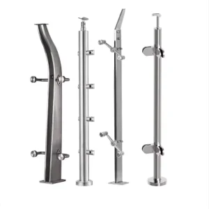 Various Specifications 304 Stainless Steel Railing Pillars