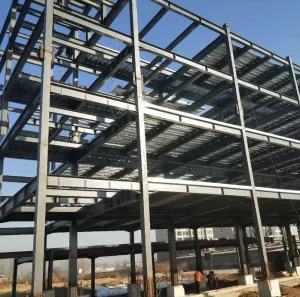 Versatile Heavy Steel Prefab House With Mezzanine Floor for Office Storage and Living Space