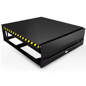 Versatile Load Handling Hydraulic Telescopic Dock Leveler 10 Ton Static Load Capacity for Factory and Warehouse Logistics