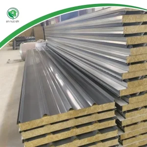 Versatile Rock Wool Board Insulation Square Rock Wool Sandwich Panels For Outdoor Walls Ceilings Bedrooms