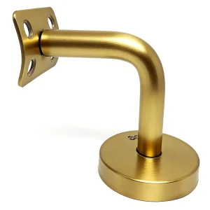 Villa Stainless Steel Brush Gold Exterior Removable Handrail Bracket