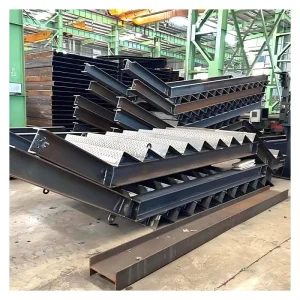Villa Steel Structure Stair Ladder Workshop Beams Stainless Steel Prefabricated Spiral Stairs Carbon Steel Curve Staircase