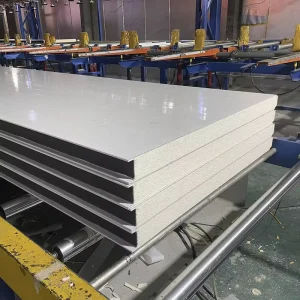Wall Cladding Insulation Board 50mm PU Sandwich Panel for Cold Room Roofing Warehouse Wall