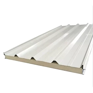 Wall Cladding Insulation Board SIP Panel Warehouse Industrial PU Core Metal Sandwich Panels Roofing Panel