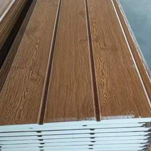 Wall Panel with Waterproof Fireproof Thermal Insulation for Interior and Exterior Use