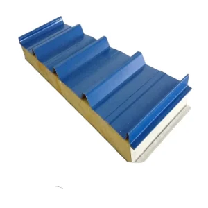 Wall Roof Fire Rated Rock Wool Sandwich Panel with Anti Corrosion Steel Plate