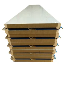 Wall Roof Sandwich Panel Fireproof Rock Wool Sandwich Panels with PU Edge Sealing