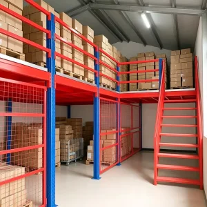 Warehouse Manual Access Mezzanine Loft Rack Industrial Steel Structure Storage Platform