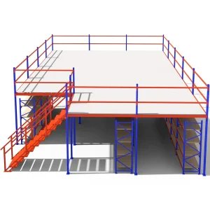 Warehouse Mezzanine Floors Storage Racking Heavy Duty Rack System Steel Work Platform Mezzanine Rack