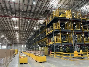 Warehouse Mezzanine Systems Are a Cost effective Solution to Add Additional Capacity to a Warehouse by Utilizing Vertical Space