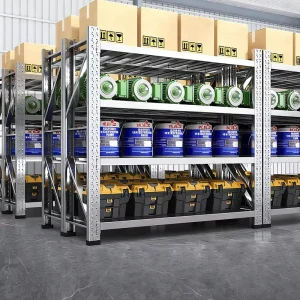 Warehouse Shelving Heavy Duty Waterproof Stainless Steel Rack Shelves Basement Rack Cold Room Metal Garage Storage Shelves