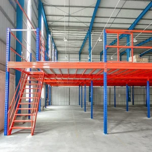 Warehouse Steel Mezzanine Storage Platform Heavy Load Metal Mezzanine Floor Racking System Factory Workshop Goods