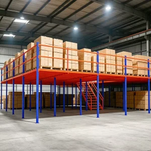 Warehouse Storage Equipment Mezzanine Racking Steel Loft Attic Platform System