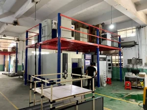 Warehouse Storage Heavy Duty Assembled Steel Storage Platform Mezzanine Racking for Factory Workshop Space Saving