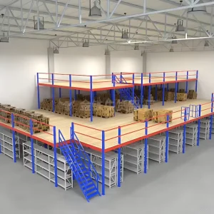 Warehouse Storage Heavy Duty Steel Structure Mezzanine Platform Customizable Multi Level Steel Mezzanine Floor