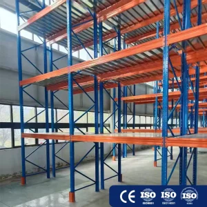 Warehouse Storage Rack Q235B Steel Heavy Duty Pallet Racking with Safety Locks and Customized Solutions