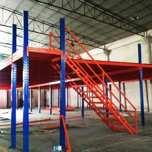 Warehouse Storage Steel Mezzanine Floor Racking For Factory Lift I Beam Steel Structure Platform Mezzanine Floor