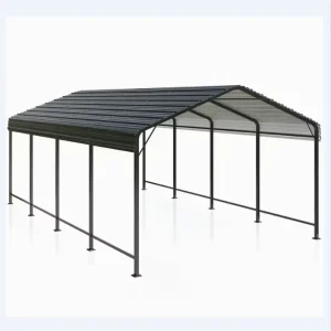Waterproof Outdoor Metal Steel Tube Carports Traditional Design Shelter for Vehicle