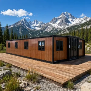 Waterproof Prefabricated Container House Modular Prefab Container House Foldable Container House Well ventilated