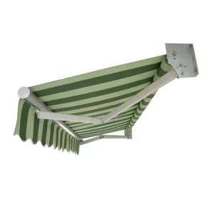 Waterproof Retractable Patio Balcony Outdoor Awning Wall Mounted Motorized or Manual Aluminum Alloy Frame