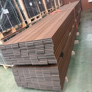 Waterproof WPC Decking Outdoor Wood Composite Deck Floor Exterior WPC Decking Boards
