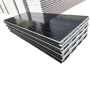 Weather Proof Roof Solar Color Steel Metal Sandwich Panel Polyurethane Foam Panels