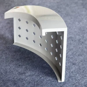 Weather Resistant Aluminum Steel Perforated Image Panel for Parking Lot Facade and Exterior Building Sunshade