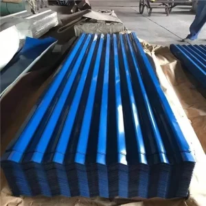 Weather Resistant Color Coated Roofing Sheet PPGI Metal Roof Panel for Warehouse Workshop