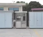 Weather Resistant Guard Booth Anti rust Outdoor Working Cabin