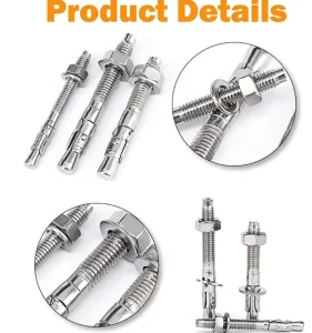 Wedge Anchor Bolt Carbon Steel for Construction