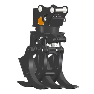 Weight Reduced Wood Grab for 6 9 Ton Excavator for Construction Timber Handling and Site Prep