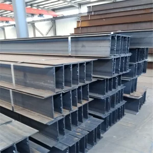 Welded H Beam Steel Carbon Steel H Section for Structural Support Custom Size