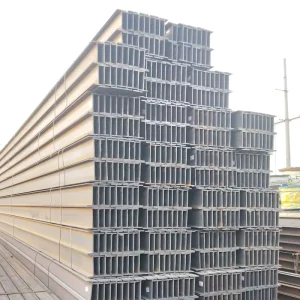Welded H Beam Steel Q235B Fabricated H Beam Custom Size for Steel Structure