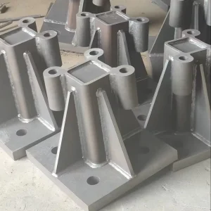 Welded Heavy Crane Support Base Plate Q355B Steel Anti rust Coating CNC Precision Drilled Multi spec Bulk Supply for Tower Parts