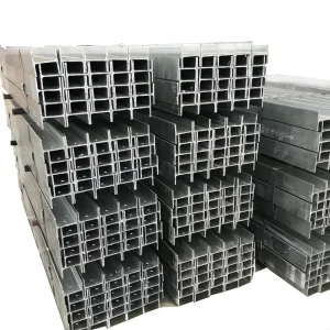 Welded Hot DIP Galvanized H Steel Beam and Column with Perforated Holes