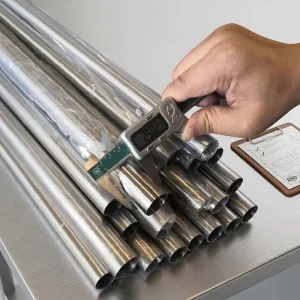 Welded Stainless Steel Round Tube 304 201 Grade 2B Surface for Structural Frame Fence Gate Decoration