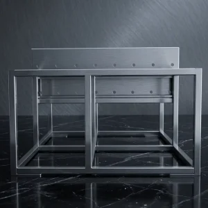 Welded Structural Metal Parts ISO Certification Welded Metal Frames for Cabinet Inner Frame
