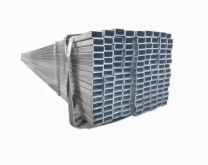 Welding Galvanized Square Tubing Metal Square Tube Hollow Welded Galvanized Rectangular Square Steel Tube Pipe
