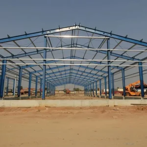Workshop Design Roof Truss Arched Prefabricated Steel Building Structural Steel Price Per Ton