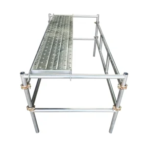 Workshop Installation Mobile Walk Through Frame Scaffolding Movable Ladder Frame Scaffold