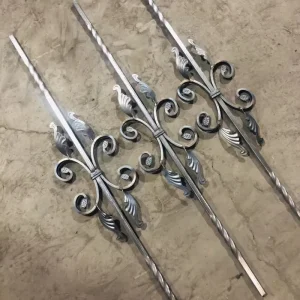 Wrought Steel Staircase Railing Parts