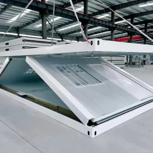X Type Z Shaped Folding House 20ft Prefabricated Steel Container Office Foldable Casa Container House