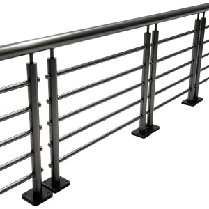 XYF Low Maintenance Railing Stainless Steel Handrail DIY Custom Color Balcony Railing