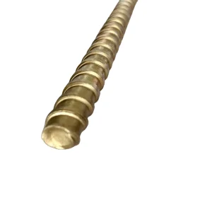 Yellow Galvanized Steel Tie Rod Formwork Accessories 15mm 16mm 17mm for Construction