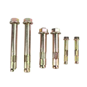 Yellow Zinc Plated Expansion Anchor Bolt