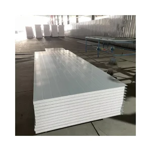 Z Lock Joint Expanded Polystyrene Foam EPS Fire Resistant Insulated Sandwich Panel for Workshop Use