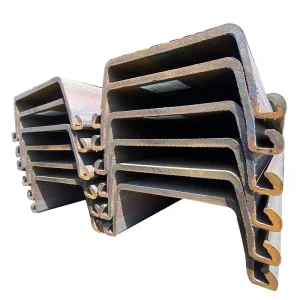 Z-Type Straight Web Steel Sheet Pile Cold-formed Wall Profile For Construction Type Z Steel Sheet Pile For Commercial Residential